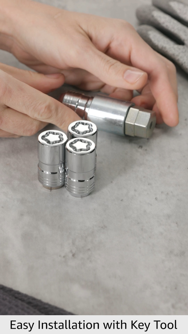 McGard Wheel Locks 24216 M14x1.5 ロックナット Amazon.com: McGard 24215 Chrome Cone Seat Wheel Locks (M14 X