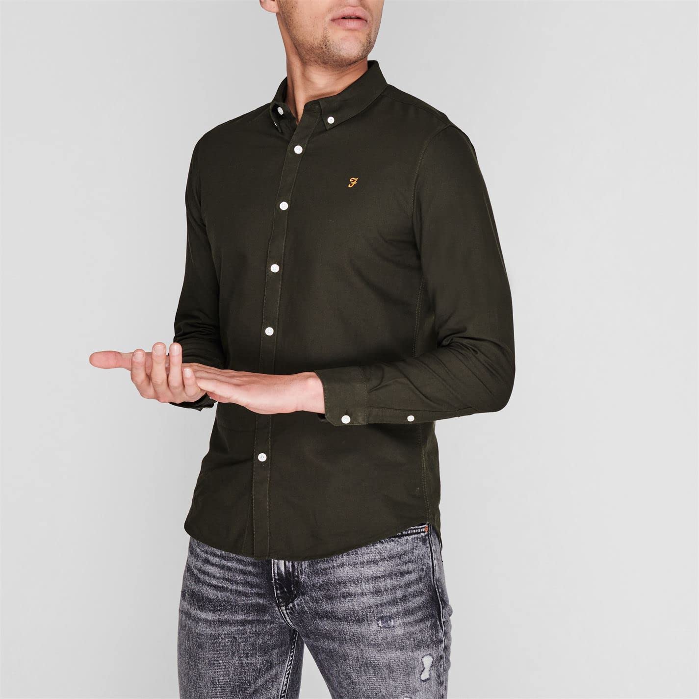 Farah Herren Brauer Business Hemd (1er Pack)