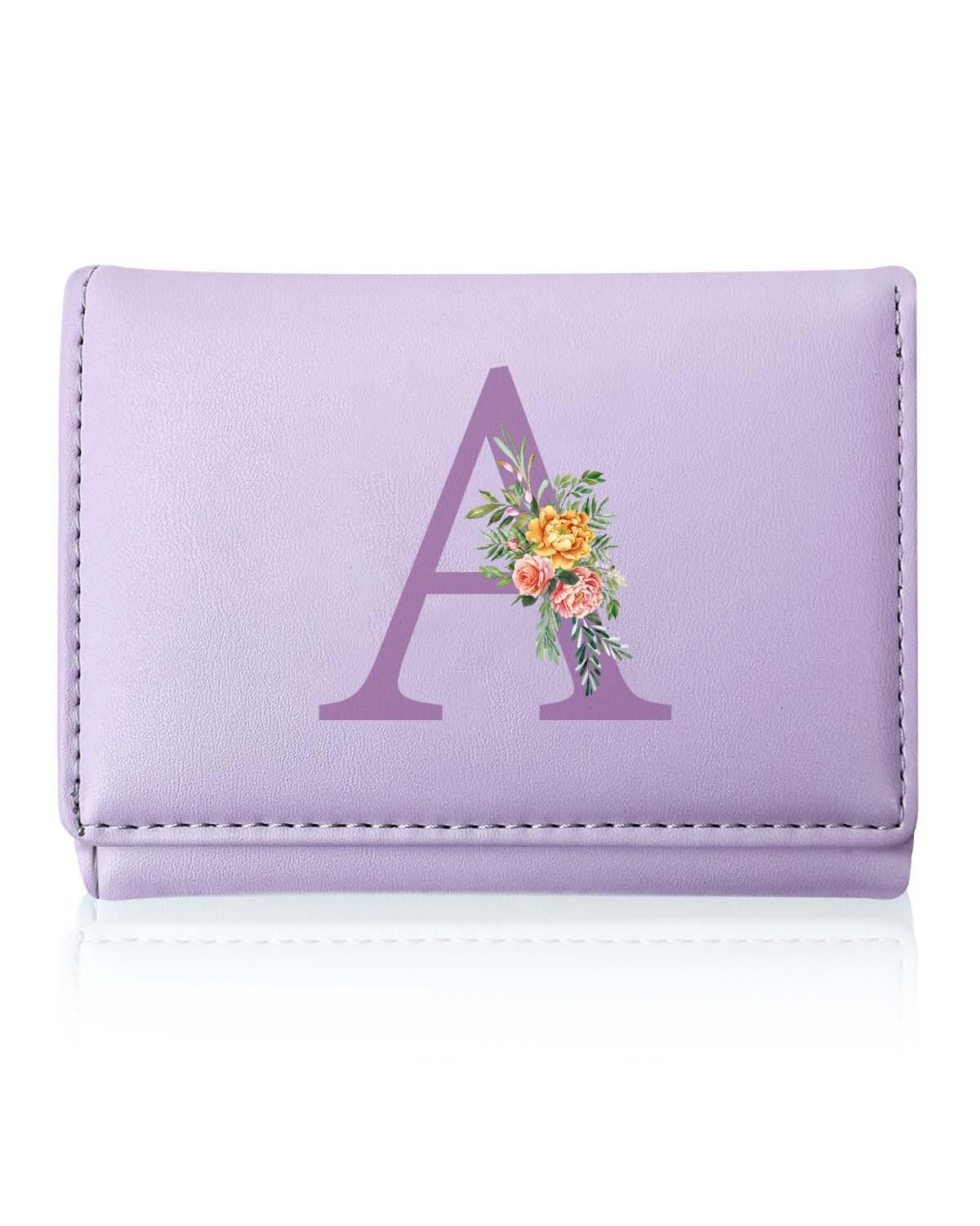 Wallet for Girls, Small Thin Credit Card Wallet, PU Leather Card Holder with ID Window, Birthday Graduation Gifts Idea for Girls 8 9 10 11 12 13 Year
