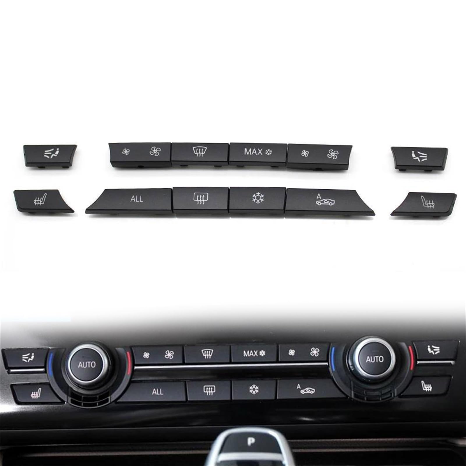 Bouton climatisation de console pour réparer les commandes usées de Série 6 F06 F12