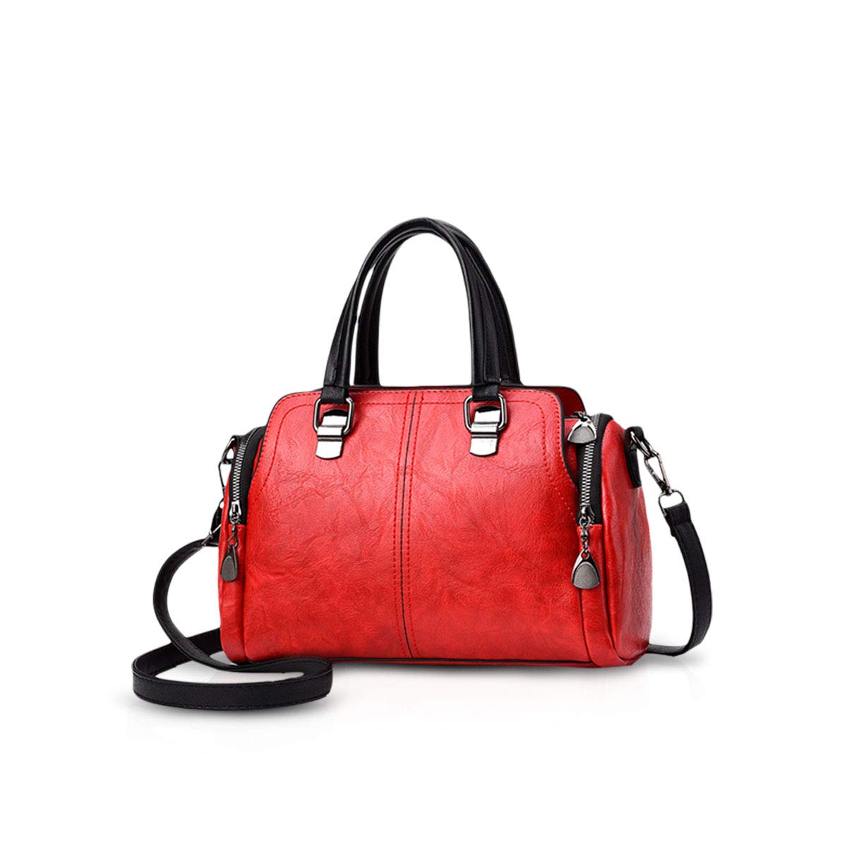 NICOLE&DORIS - Borse da donna alla moda, con manico superiore, stile retrò, borsa a tracolla, borsa da donna