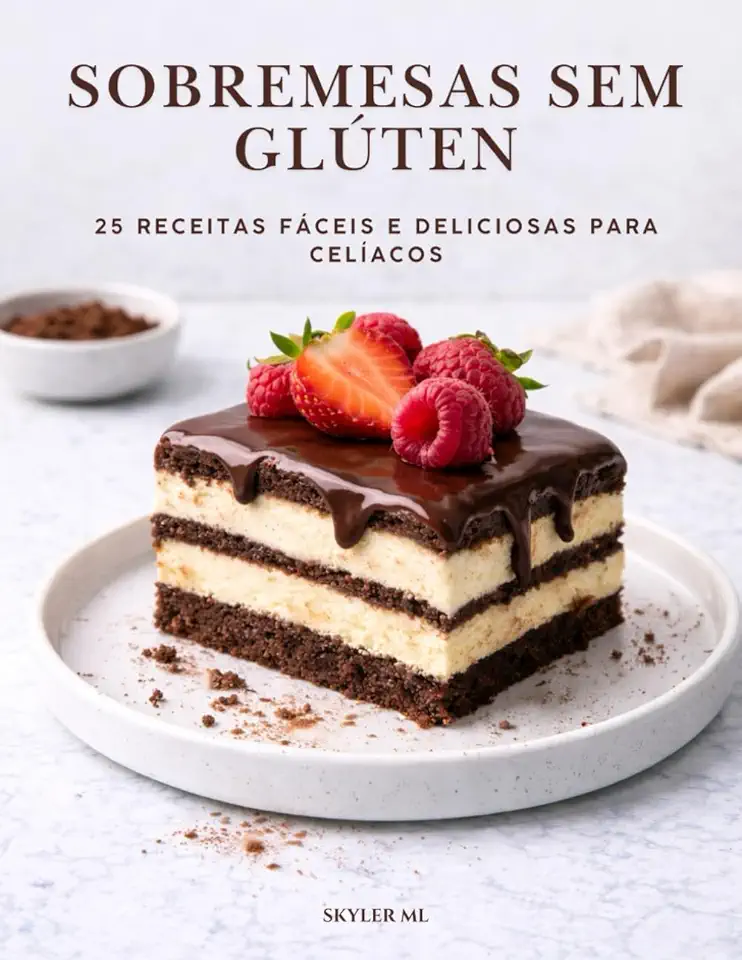 SOBREMESAS SEM GLÚTEN: 25 receitas fáceis e deliciosas para celíacos (Portuguese Edition)