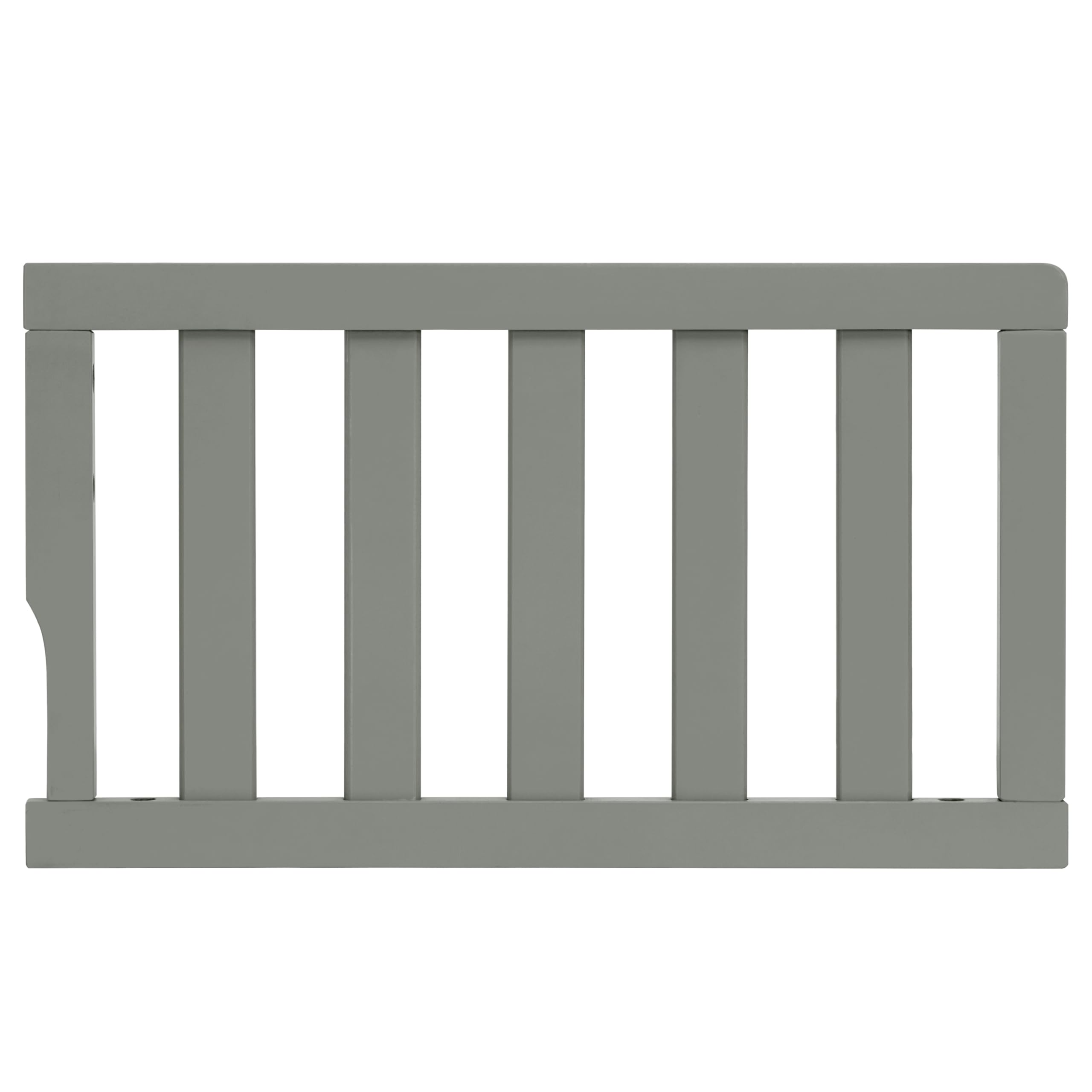 Dream On Me Toddler Guard Rail for Convertible Crib, Solid Wood Bed Rail for Toddler Bed Conversion, Sea Grass