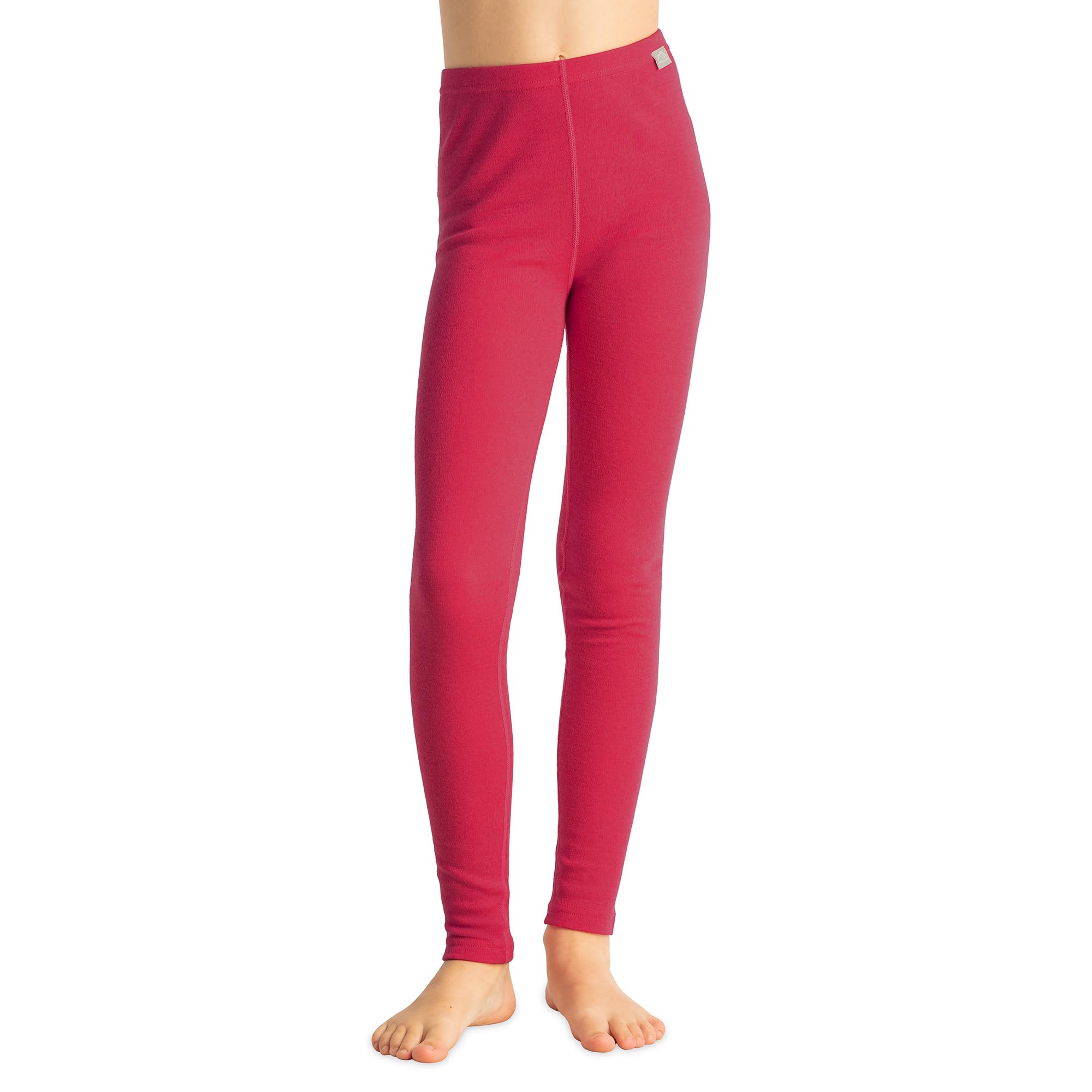 Merino Wool Base Layer Kids - Midweight Merino Wool Long Johns for Kids - Unisex Thermal Pants