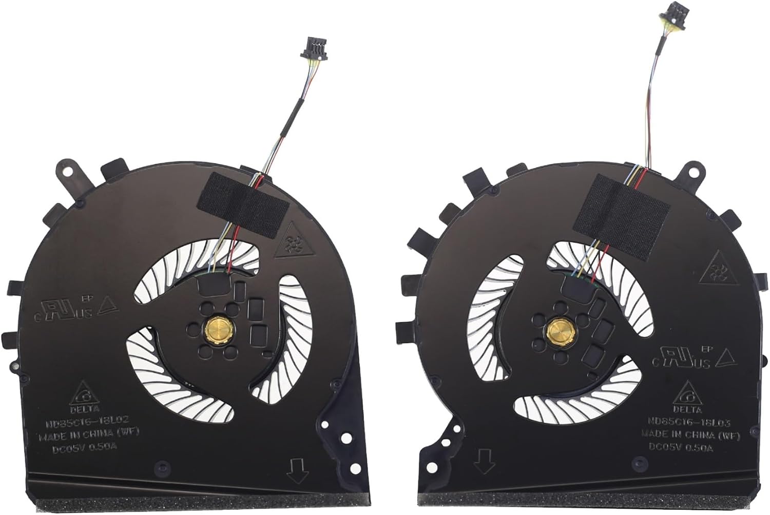 HP Pavilion 15-DK TPN-C141 L57170-001 L56900-001用ノートパソコン冷却CPU GPUフ