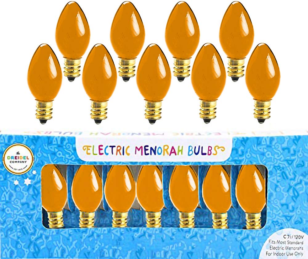 The Dreidel Company Hanukah Electric Menorah Replacement Bulbs