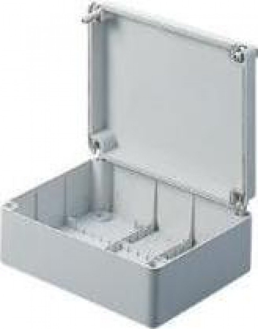 Boîte de dérivation ABZWEIGK IP56 380x300x120 mm étanche à parois lisses pour câblage