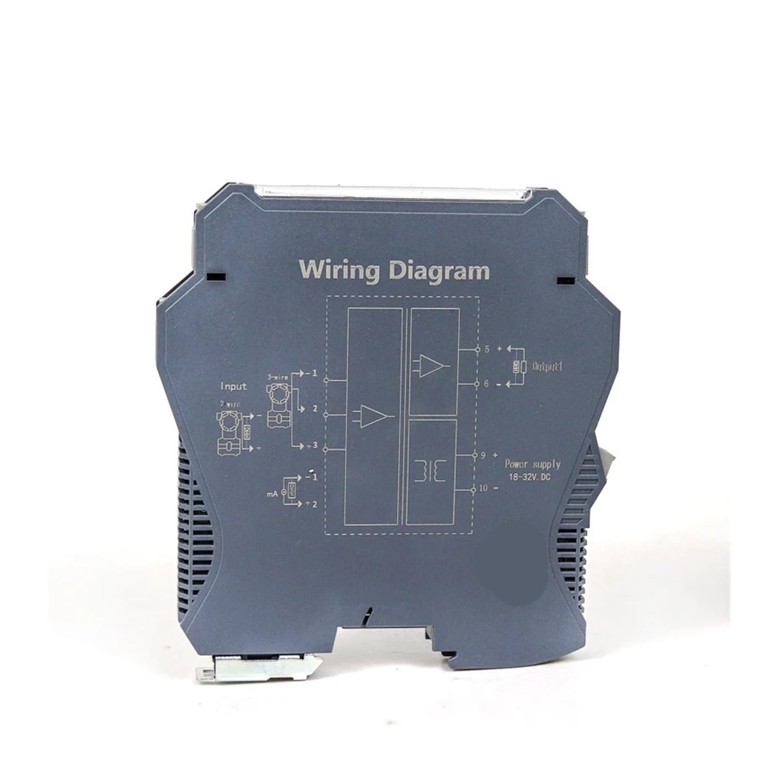 KSZHZYMGX 220V power supply Analog signal separator 3 output 4-20Ma signal isolator transmitter(4-20MA IN_220V_0-10V)