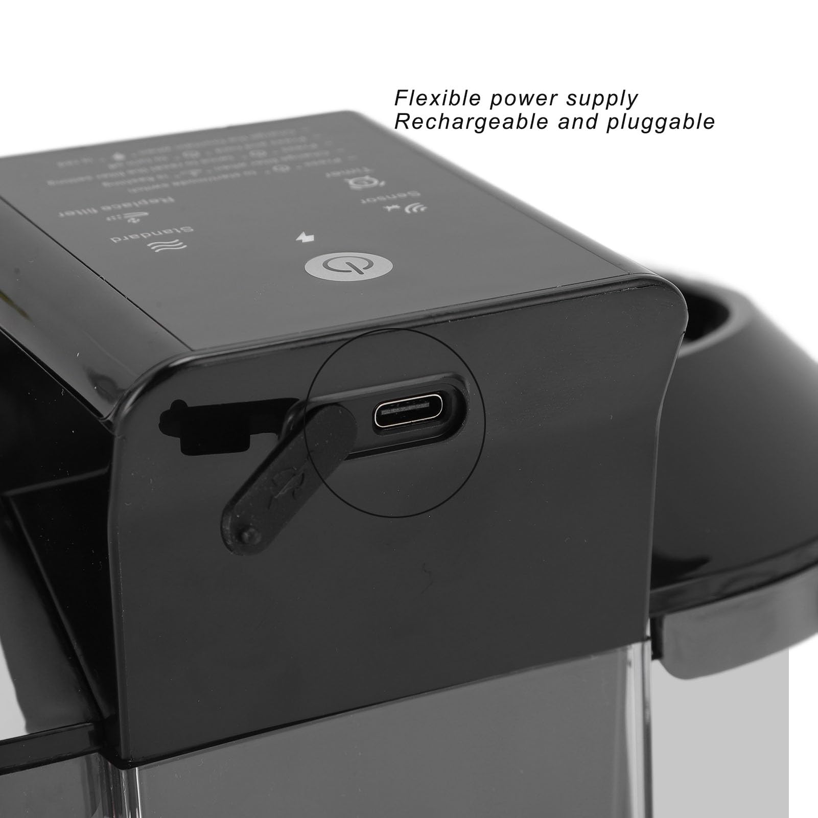 Fuente de Bebida para Gatos de 4.5l de Gran Capacidad, Fuente de Filtración de Ciclo Automático de Operación Silenciosa, Promueve el Agua Higiénica para Beber para Mascota de