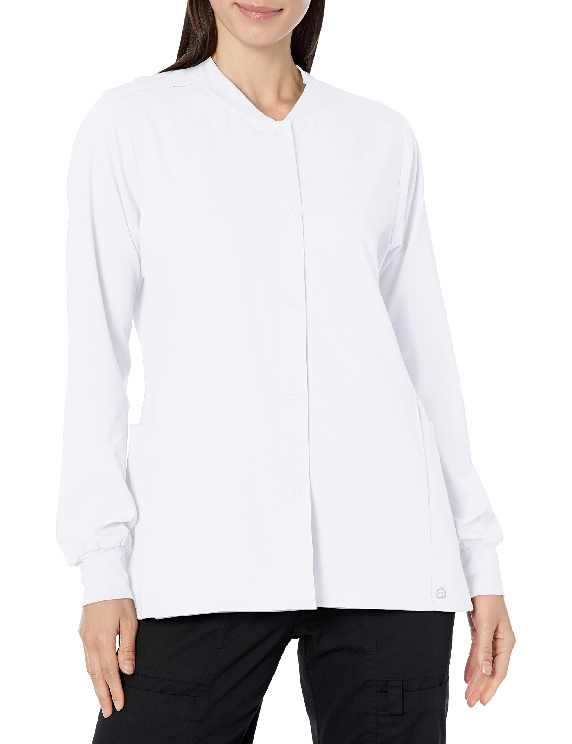 WonderWinkWomen's Snap Front Warm-up Jacket