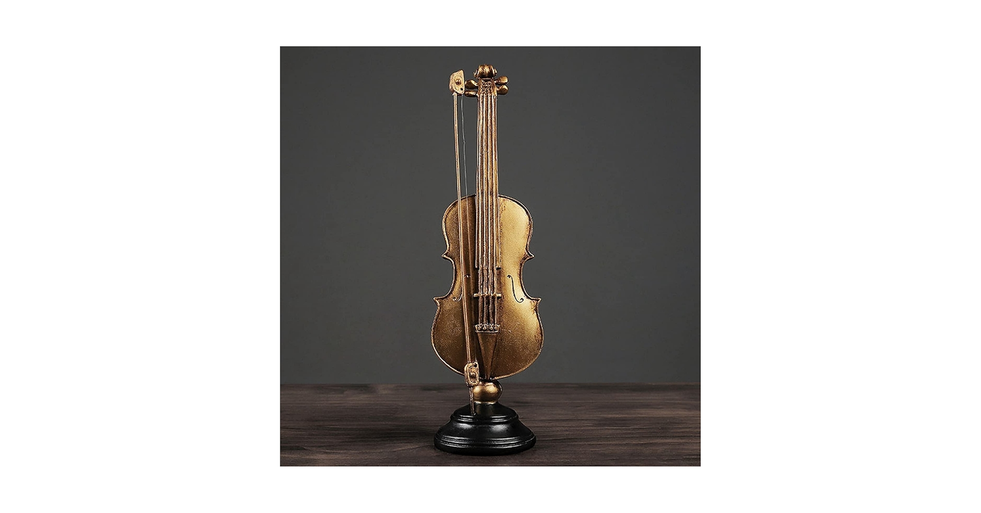 Amazon.co.jp: SAEYZ 置物 オブジェ バイオリン 卓上 雑貨 北欧