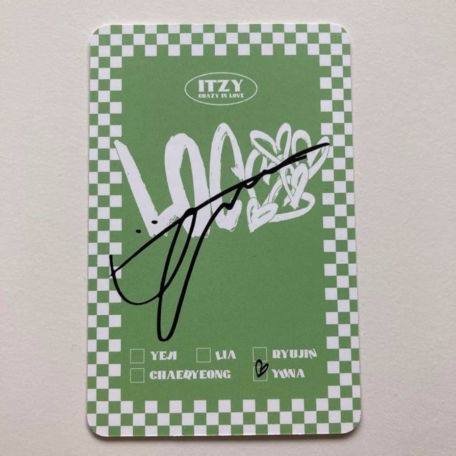 Amazon.co.jp: itzy ユナ crazy in love トレカ : おもちゃ Amazon.co.jp: itzy ユナ crazy in love トレカ : おもちゃ