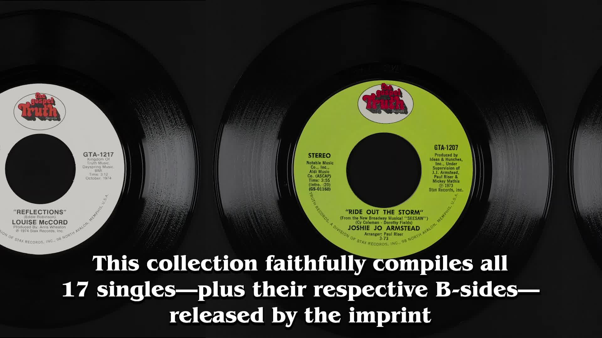 米3discs LP Various The Gospel Truth (The Complete Singles Collection) CR00331 Craft Recordings, Stax /00920 Various Artists - The Gospel Truth: Complete Singles Collection[3