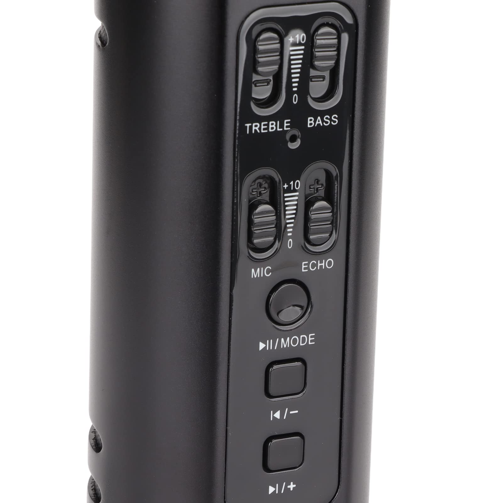 K6 Bezprzewodowy mikrofon Bluetooth, przenośny mikrofon ręczny, głośnik, maszyna do smartfonów PC dla dorosłych, na urodziny, przyjęcie rodzinne, KTV, czarny