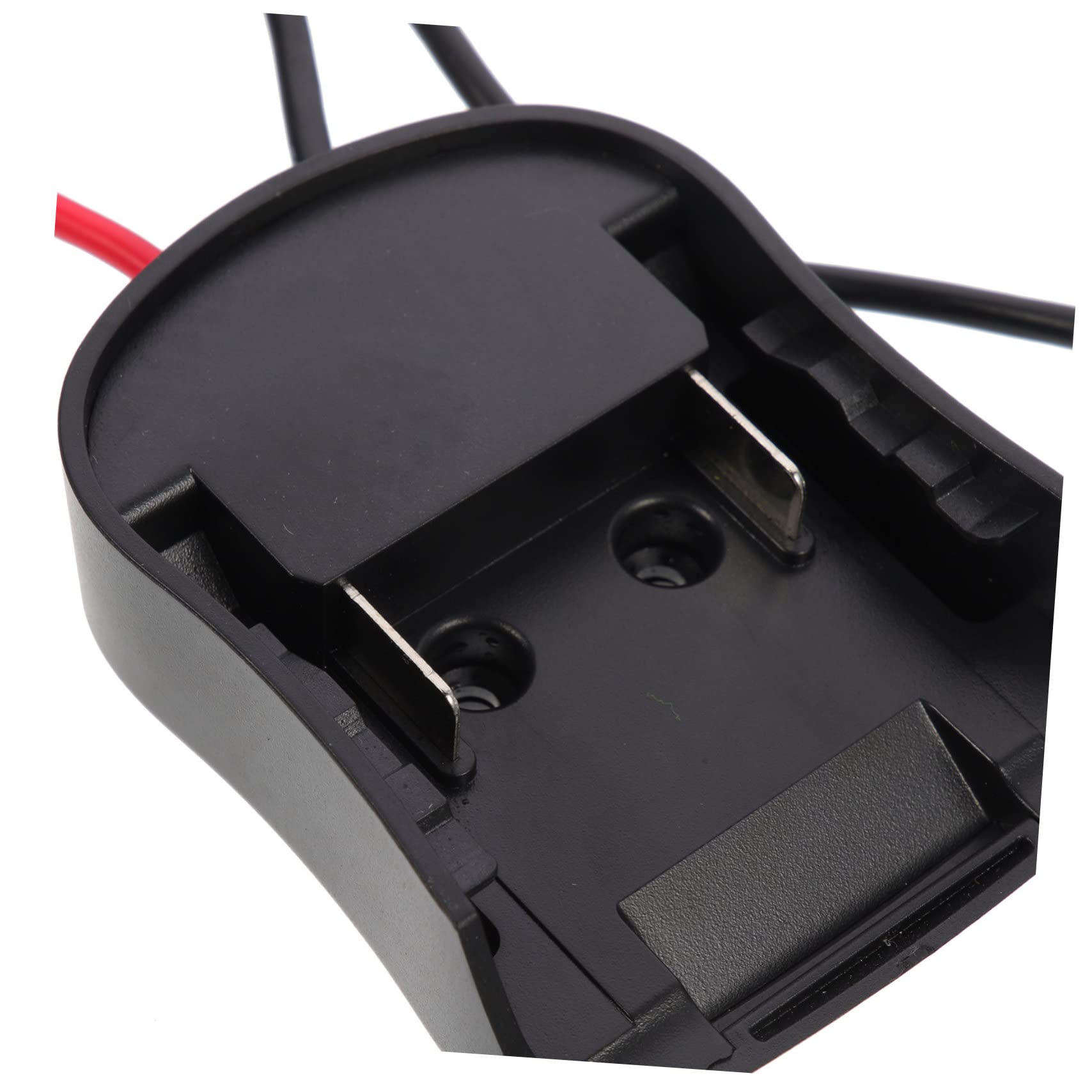 SHINEOFI 3 Piezas Adaptador de batería de 18V camión convertidor de batería Fuerza para Voltaje Adaptador de Corriente de Fuente de alimentación Abdominales Negro