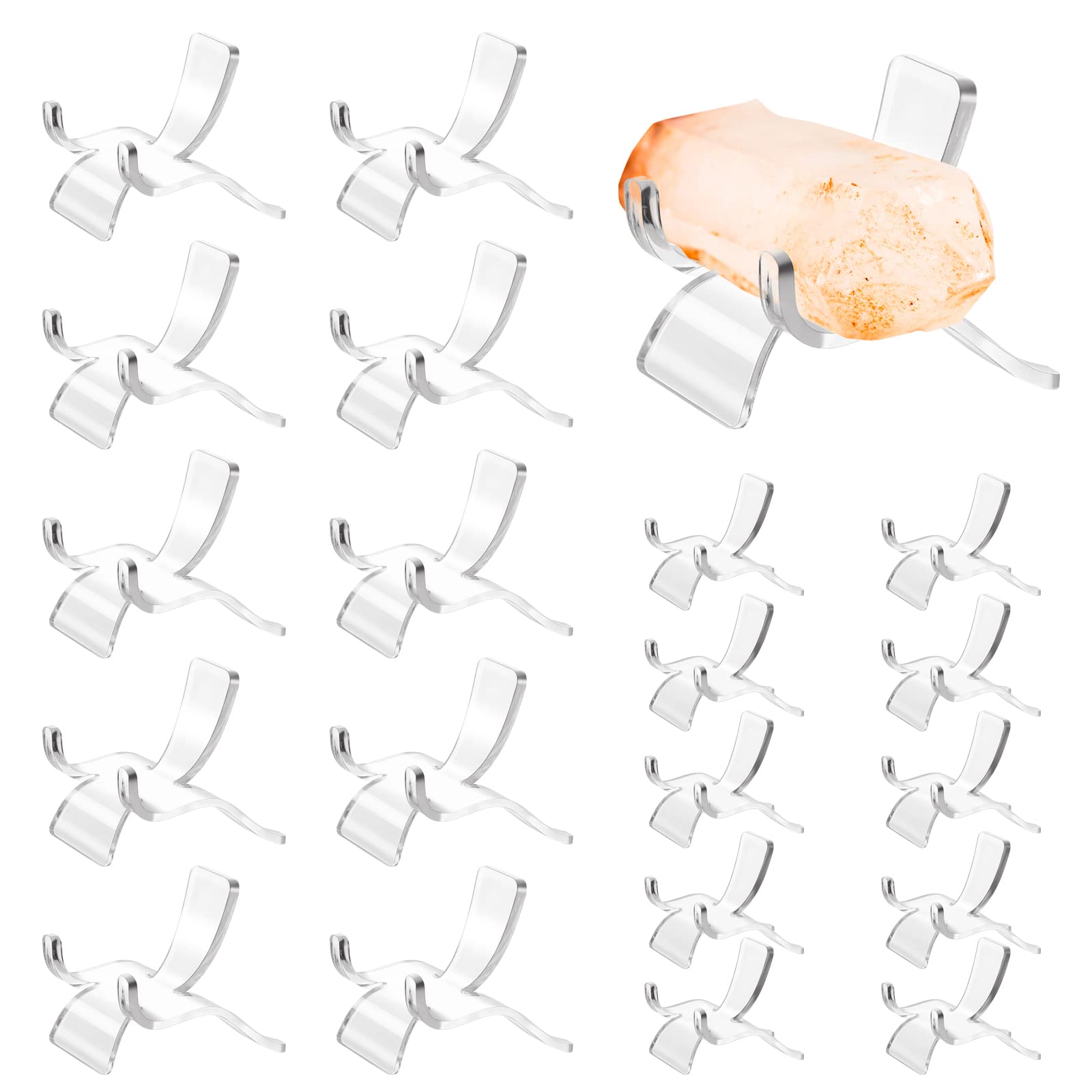 Buy Dreamtop 20Pcs Rock Display Stand, Crystal Stands for Display