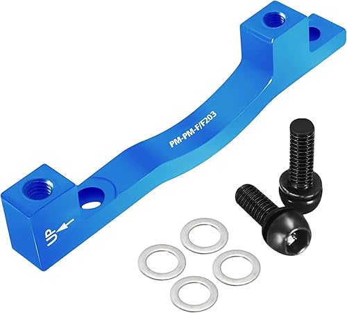 BUCKLOS PMes Adaptador de montaje de pinza de freno de disco delantero trasero de 1807.992 in Accesorios de piezas de engranajes, Adaptador de rotor