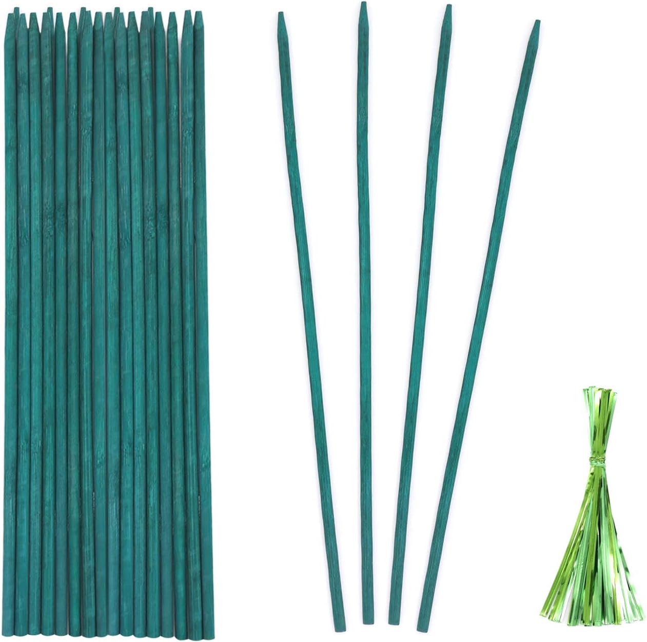 HYYZ Plant Stakes6 pcs 21 inch Adjustable Plant Support