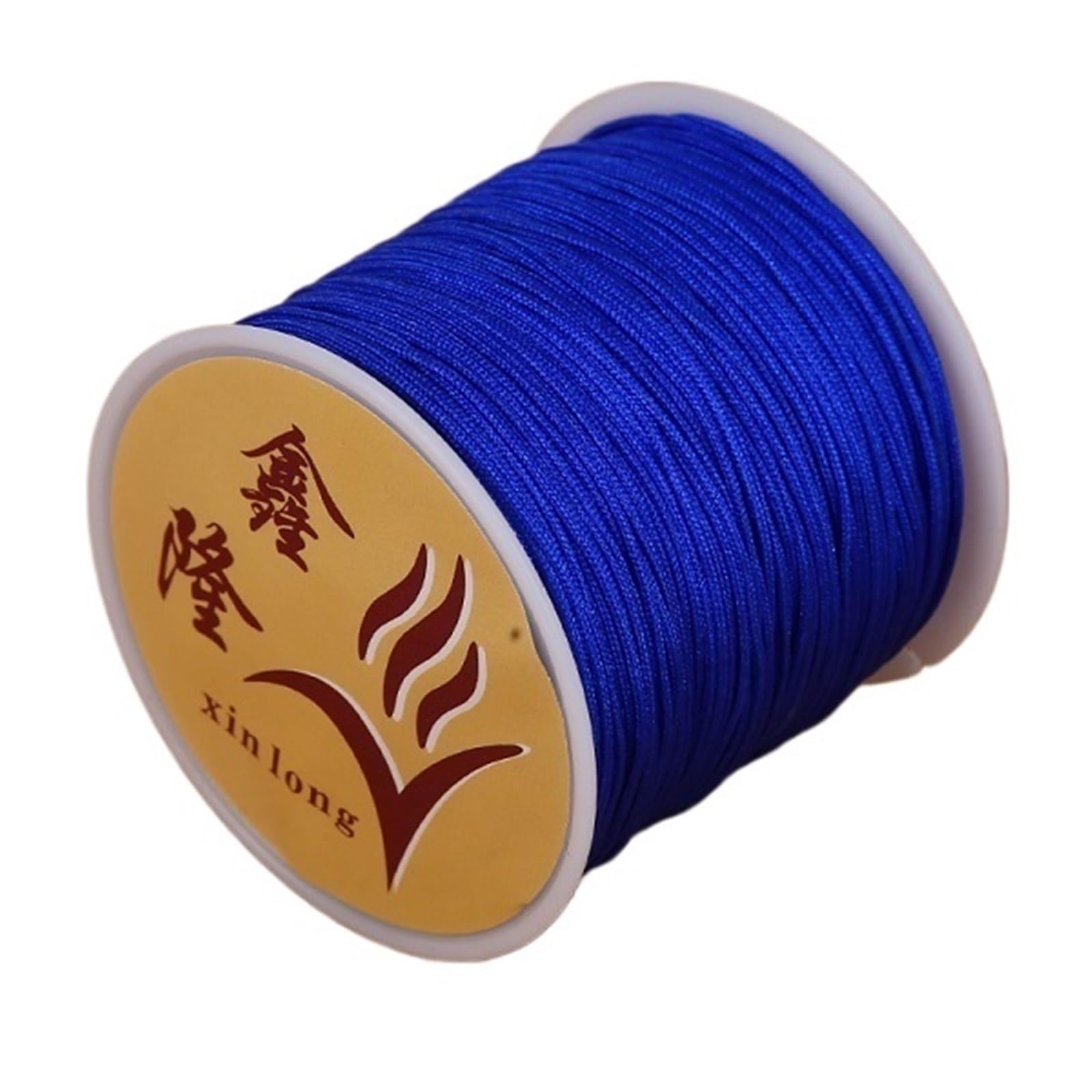 Nylon Cord Thread 20PCS 40m/lot 0.8mm Cotton Knotting Macrame Cord Nylon Thread String DIY Beading Braided Bracelet Jewelry Making for Making Bracelet, Necklace, Chinese Knot(13)