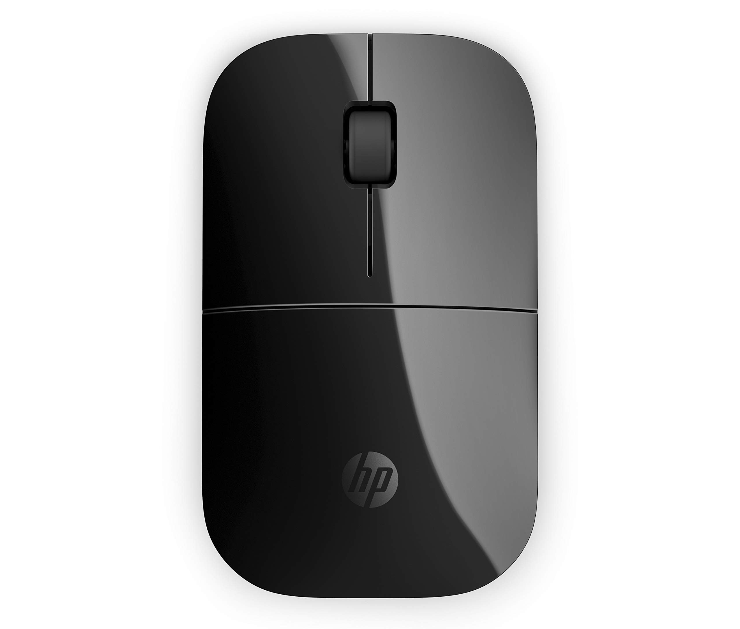 HP Z3700 G2 Wireless Mouse - Natural Silver Sleek Portable Design fits Comfortably Anywhere 2 4GHz Wireless Receiver