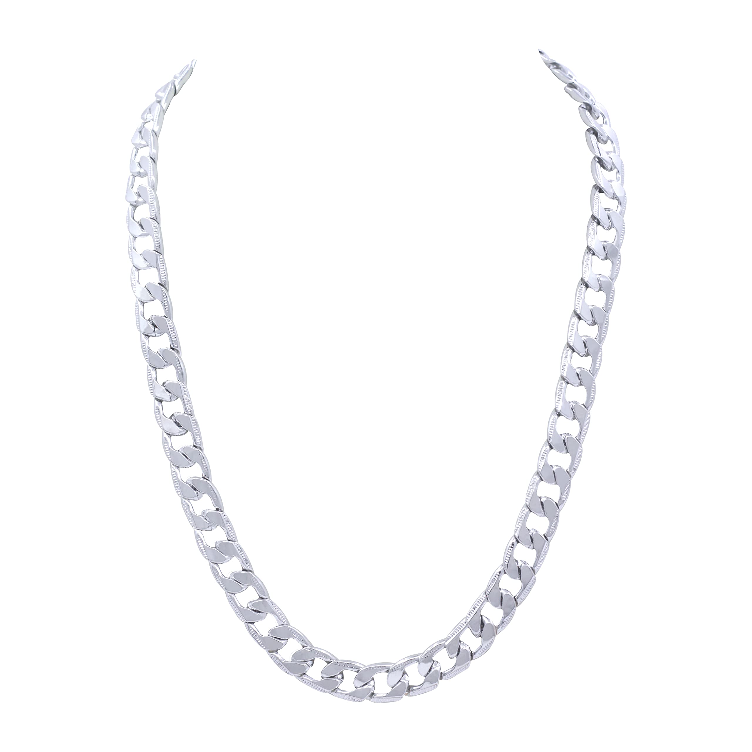See full amazon price history chart for SAIYONI Silver Plated Fashionable 8 MM, 18 Inch Alloy Cuban Link Chain For Boys & Men SAIYONI Silver Plated Fashionable 8 MM, 18 Inch Alloy Cuban Link Chain For Boys & Men (B0BGRQRCCF) Amazon Price History, Amazon Price Tracker