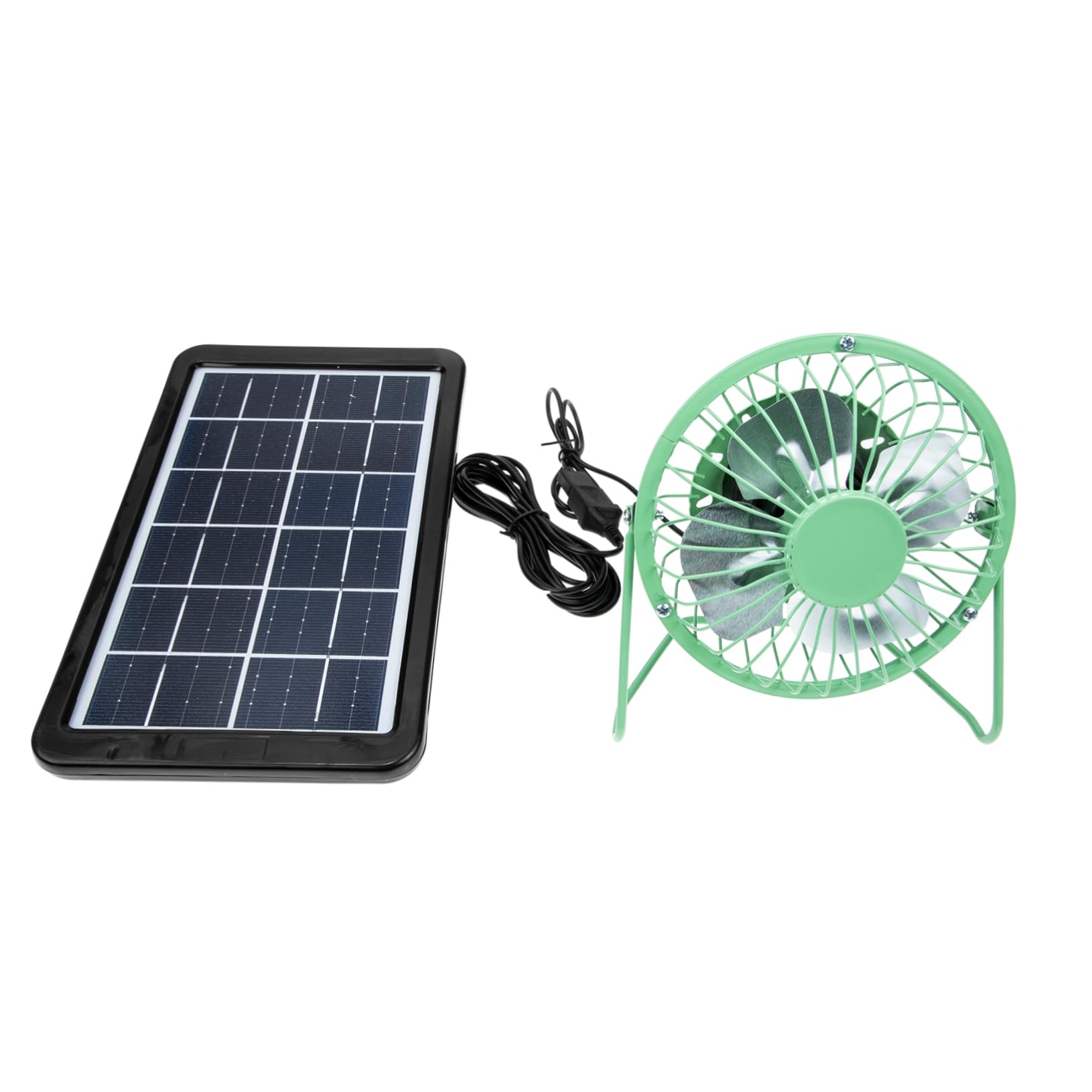 Ventilateur de bureau solaire à clip BESPORTBLE pour rafraîchir l'espace de travail