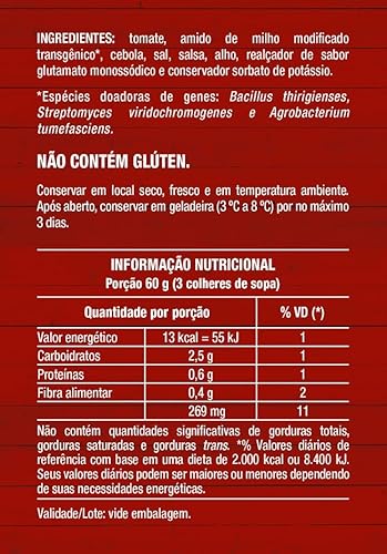 VAL Molho De Tomate Tradicional Val Sachê 1 7Kg