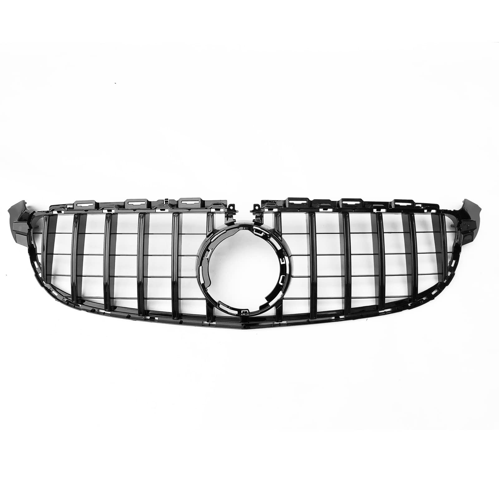 Calandre W205 C63 AMG Noire avec Trou Caméra Évite Erreur Capteur Grille Avant 19-21