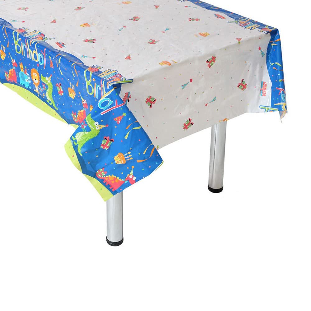BigBuy Party - Tablecloth, Multicoloured (S1131039), 6 ft x 4 ft 4 in
