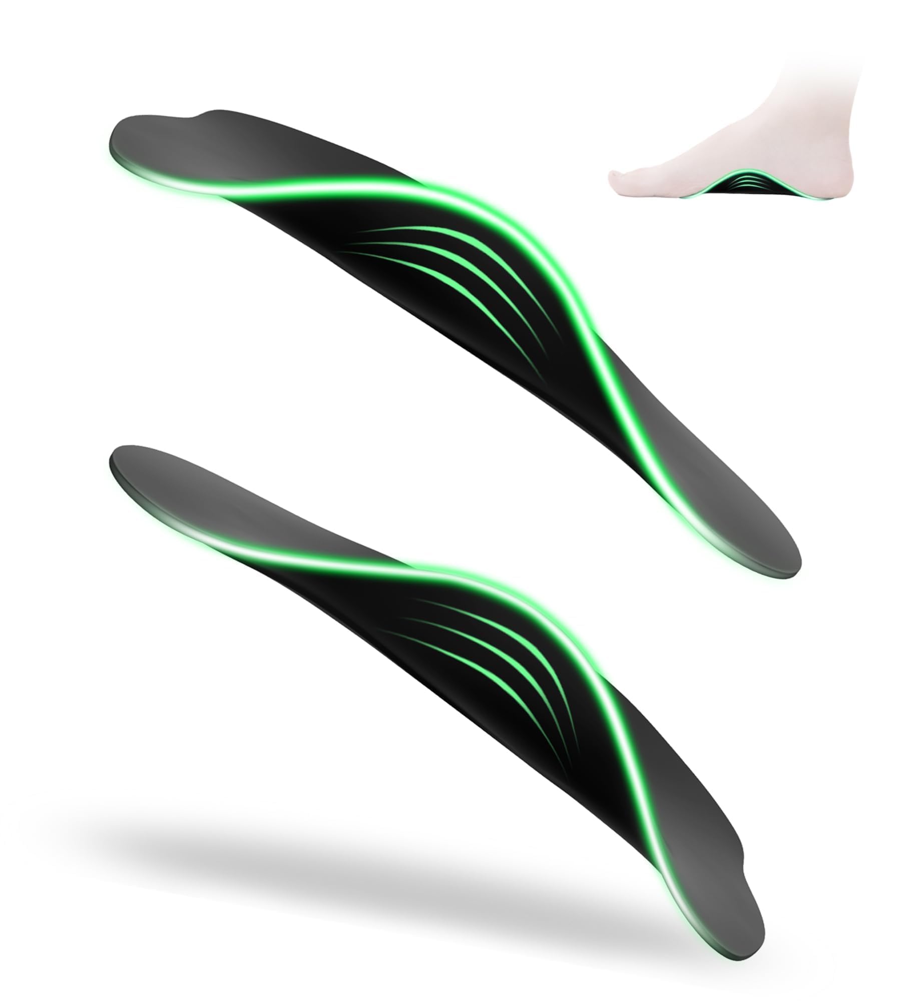 Arch Support Inserts Women Men Plantar Fasciitis Insole Heavy Duty Support