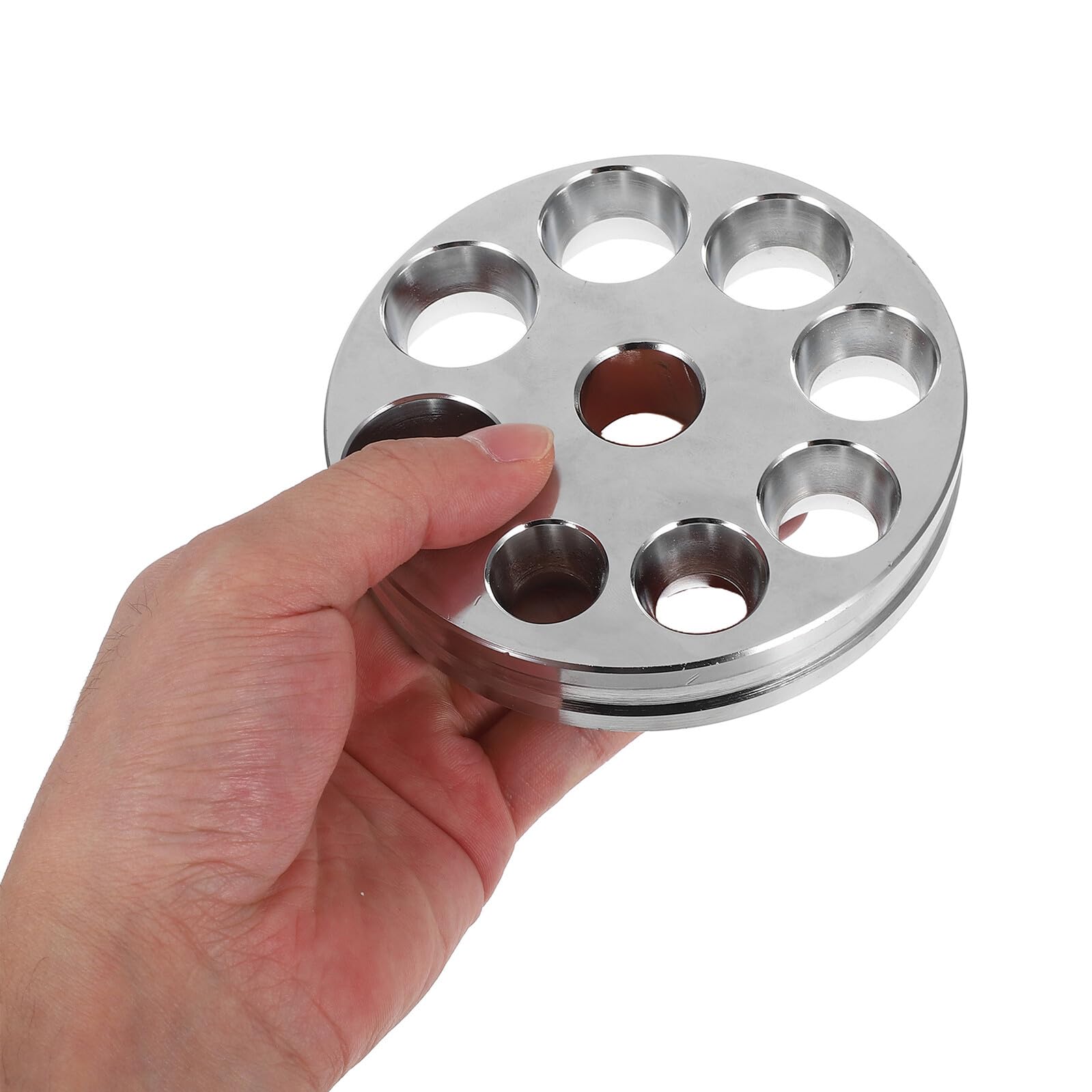 IWOWHERO Herramienta Expansora de Joyería con Placa de Acero al Carbono para Ajuste de Anillos Ranuras para Tallas Múltiples Accesorio para Reparación y Personalización de Anillos