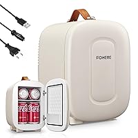 FOHERE Mini Frigo 5L, Frigorifero Piccolo Con Presa USB