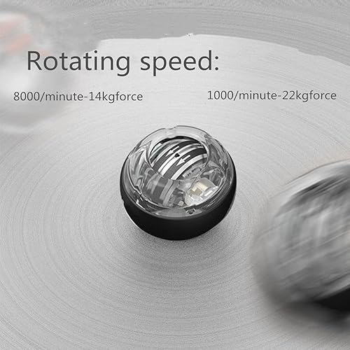 Miniatura 7 de Bola de giro de muñeca de arranque automático, dispositivo de fortalecimiento de muñeca, potenciador de mano, ejercitador de antebrazo, utilizado