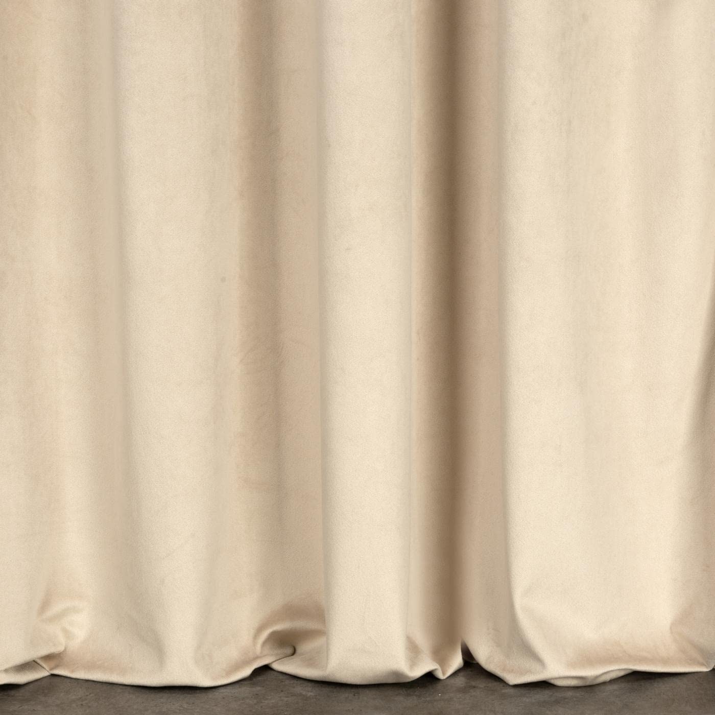 Eurofirany MIRELA Fluwelen Gordijn, Met Plooiband, 1 Stuk Gouden Patroon Verduistering Glamour Elegant Gordijn Voor Woonkamer Slaapkamer 140x270 Cm Beige 2105377318