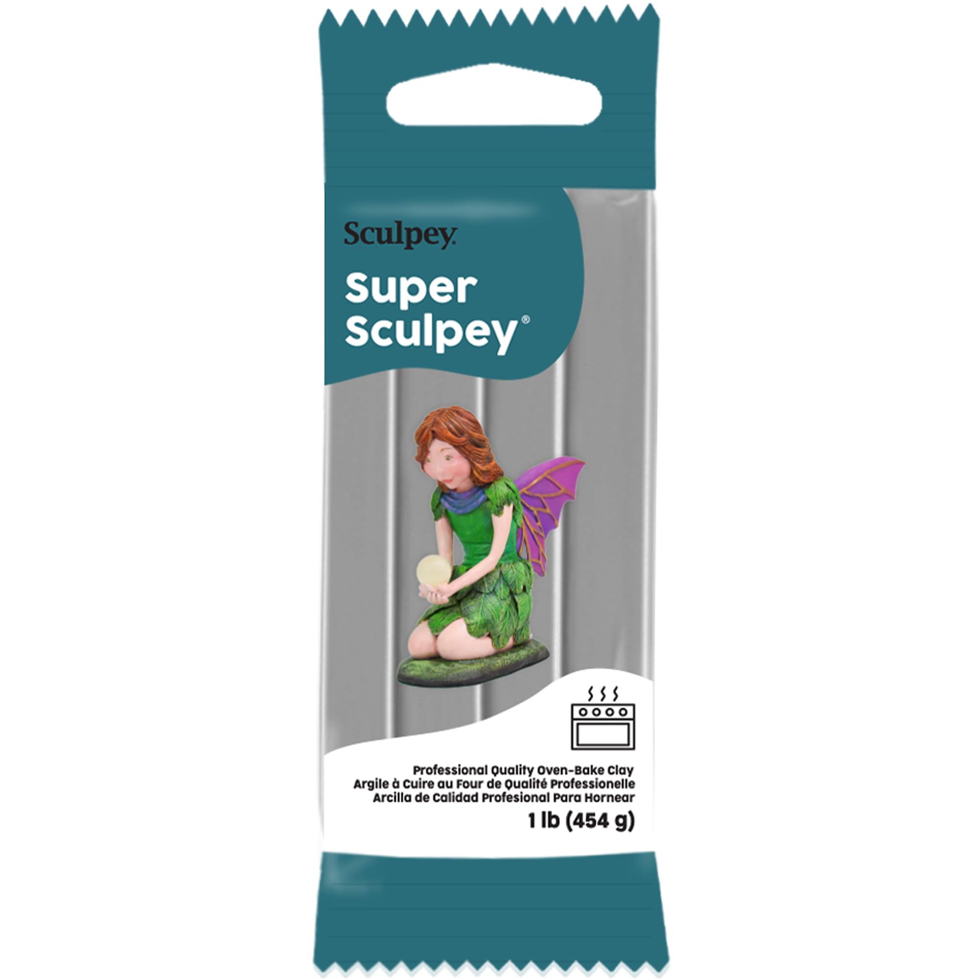 Sculpey Super Sculpey Gray 1 lb 454 g