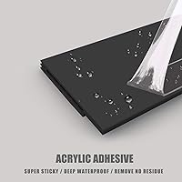 Vista 4 de Tope de puerta mejorado para un gran espacio. Espacio de cierre de puerta ampliado de hasta 1-2/5 pulgadas, para puertas de interior, exterior