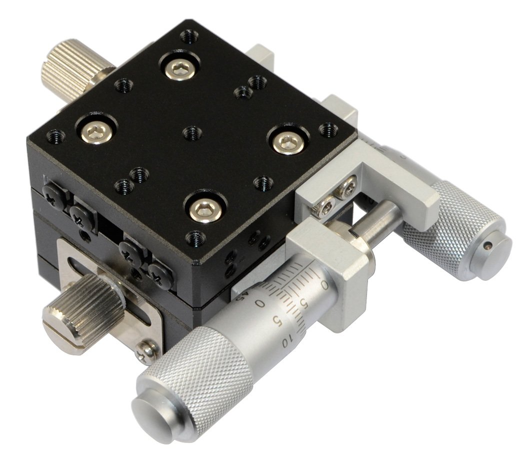 Table XY mpositioning T40 x y-13r avec plateforme 40x40 mm et course 13 mm