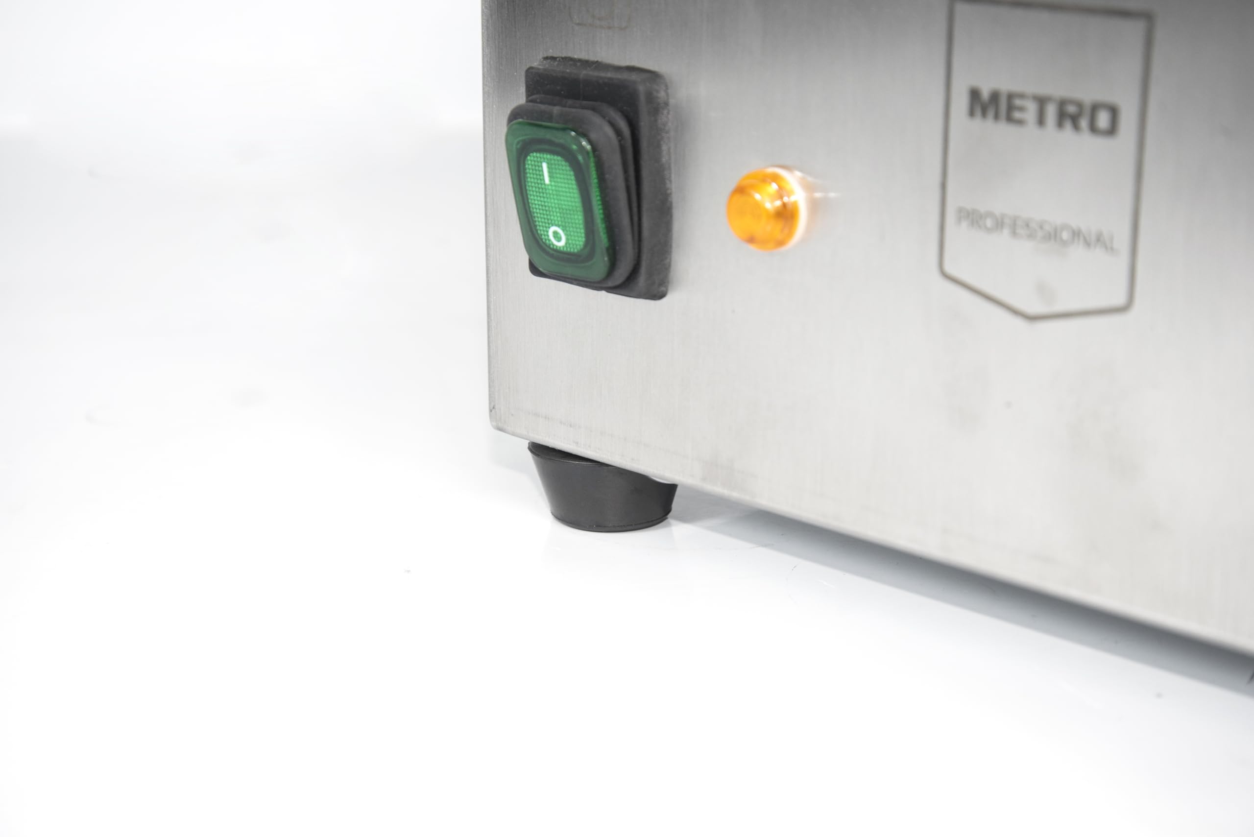 METRO Professional Máquina para Perritos Calientes GHM1002, Acero Inoxidable, 800 W