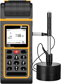 Hardness Tester Digital Hardness Tester SW-6230 Data Storage PC Analysis Printable Test Value Stainless Steel Metal Sclerometer Durometer Accurate Measurement