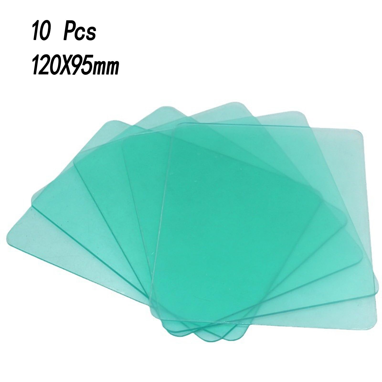 10 Pezzi Piastre Protettive Per Casco Da Saldatura 110x90mm - Ricambio Lenti Esterne Per Saldatura - Foto 7