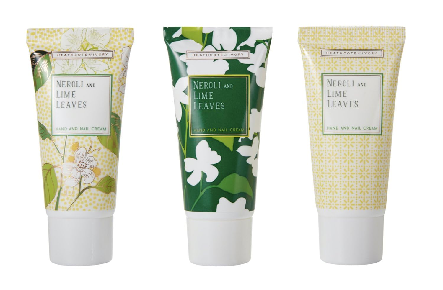 Heathcote & Ivory Neroli & Lime Leaves Hand Cream Trio 3x 30ml