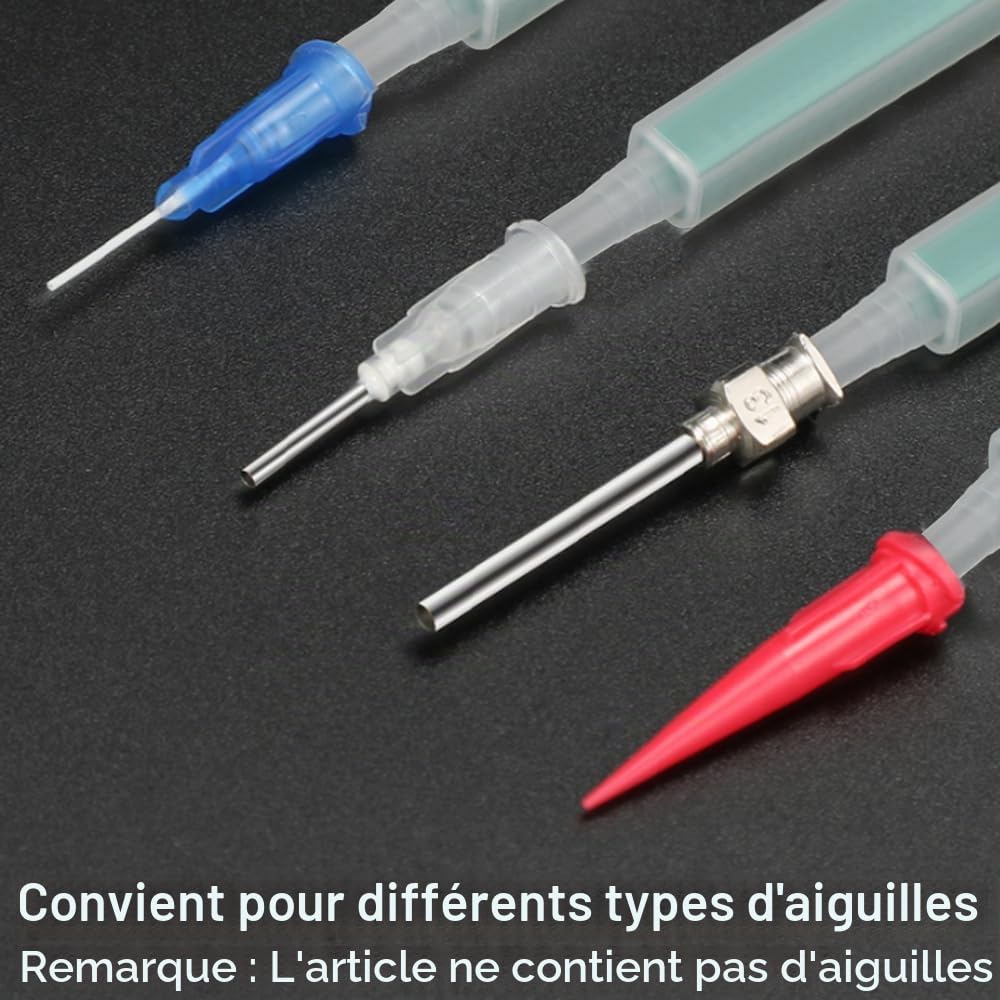100PCS Buses de Mélange Carrées de Pistolet à Colle AB 1:1/2:1 Tubes Mélangeurs Statiques F6-16 Tube de Mélange AB Buses Mélangeuses pour Cartouche de Colle AB de 50 ml Pistolet Adhésif AB