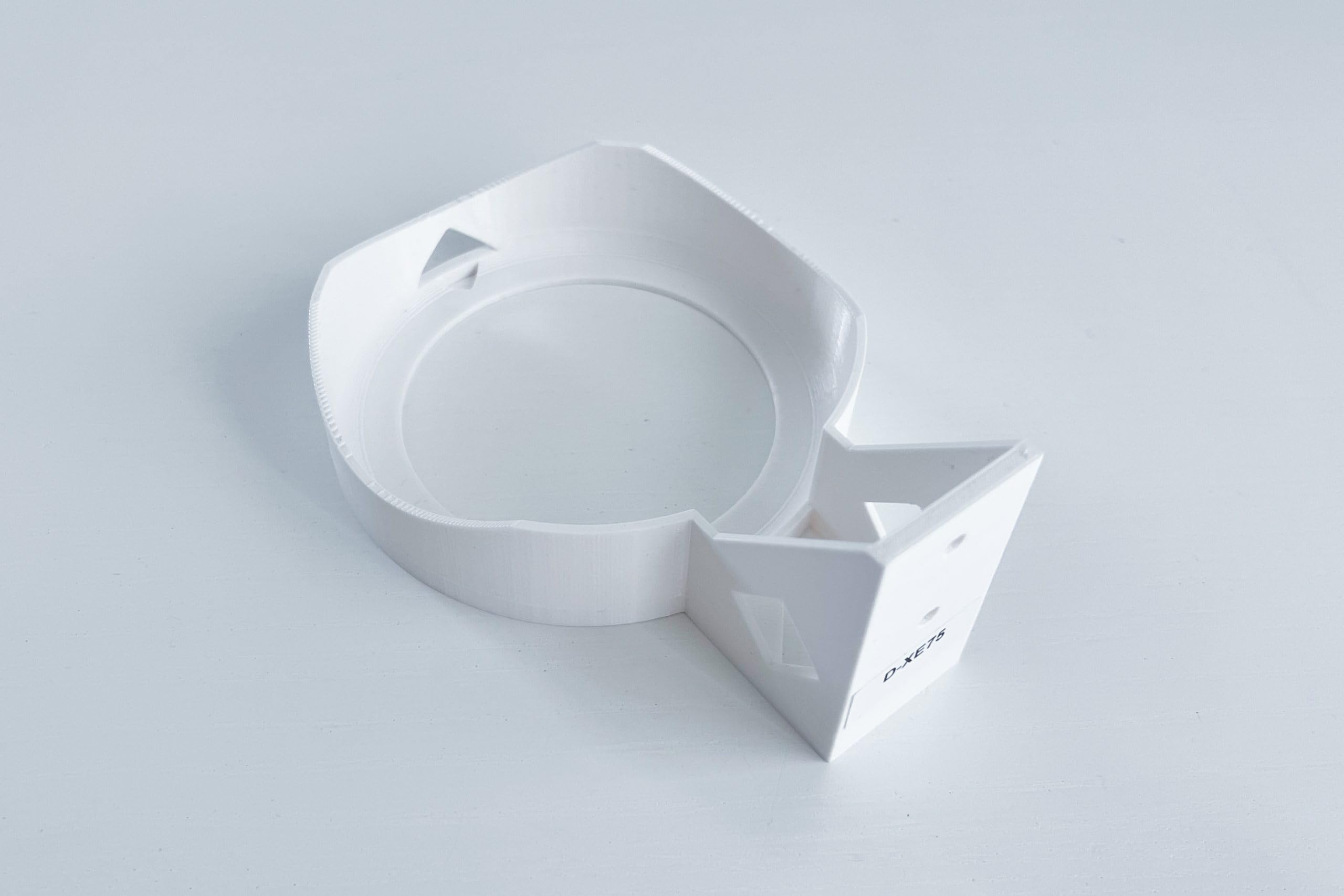 agemeo Wall Mount White for TP-LINK DECO X50-DSL, X50-4G, PX50, X68, X20-DSL, X20-4G, XE75, XE75 Pro, WLAN 802.11 AX, Dual Band, Home Network, Router Mount