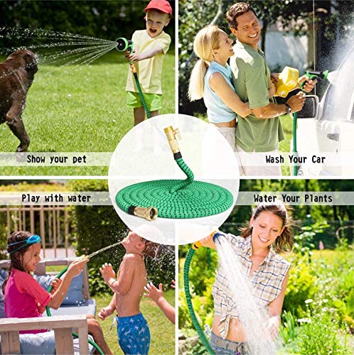 Tubo da giardino estensibile e leggero da 100 piedi, flessibile e retrattile, resistente a perdite e pieghe | Leroy Merlin Tubo da giardino estensibile e leggero da 100 piedi, flessibile e retrattile, resistente a perdite e pieghe | Leroy Merlin
