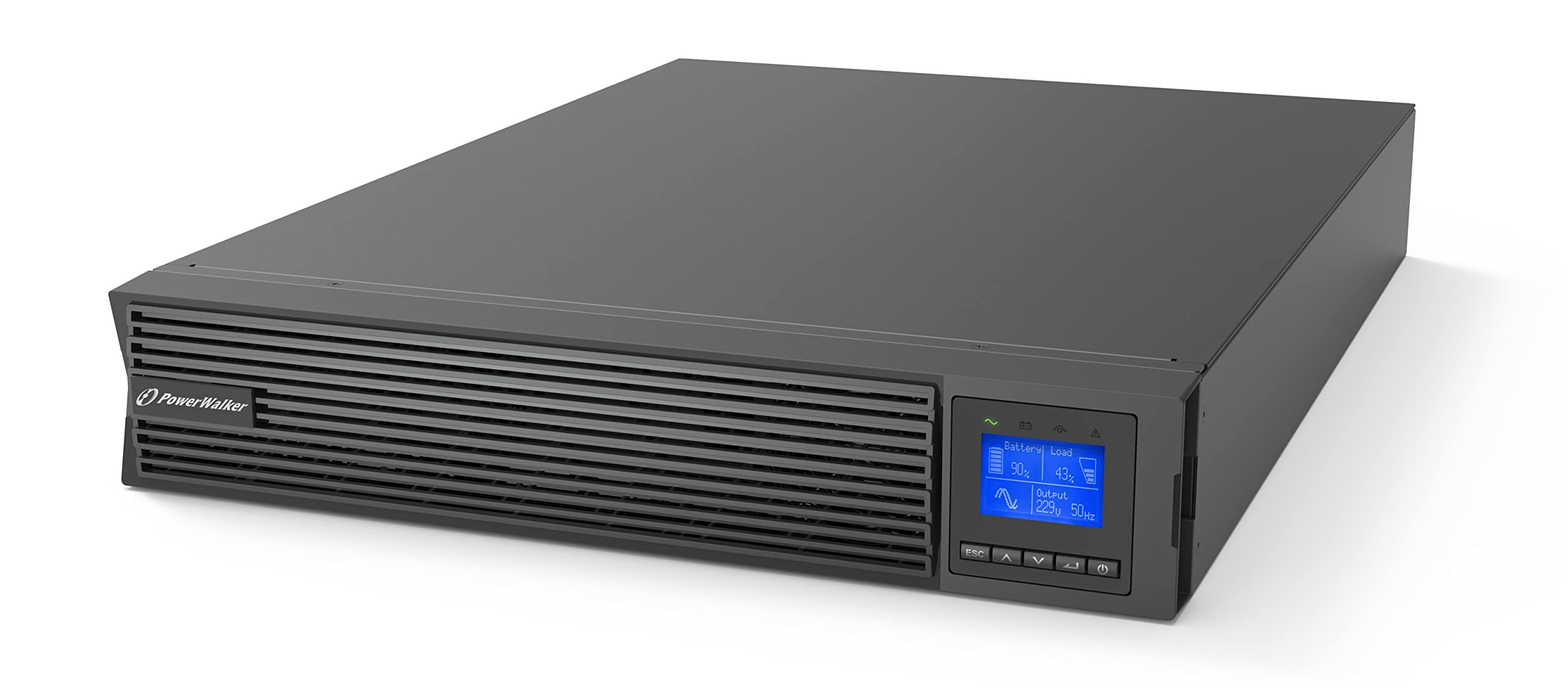 PowerWalker VFI 3000 ICR IoT Double-conversion (Online) 3 kVA 3000 W 9 AC outlet(s)