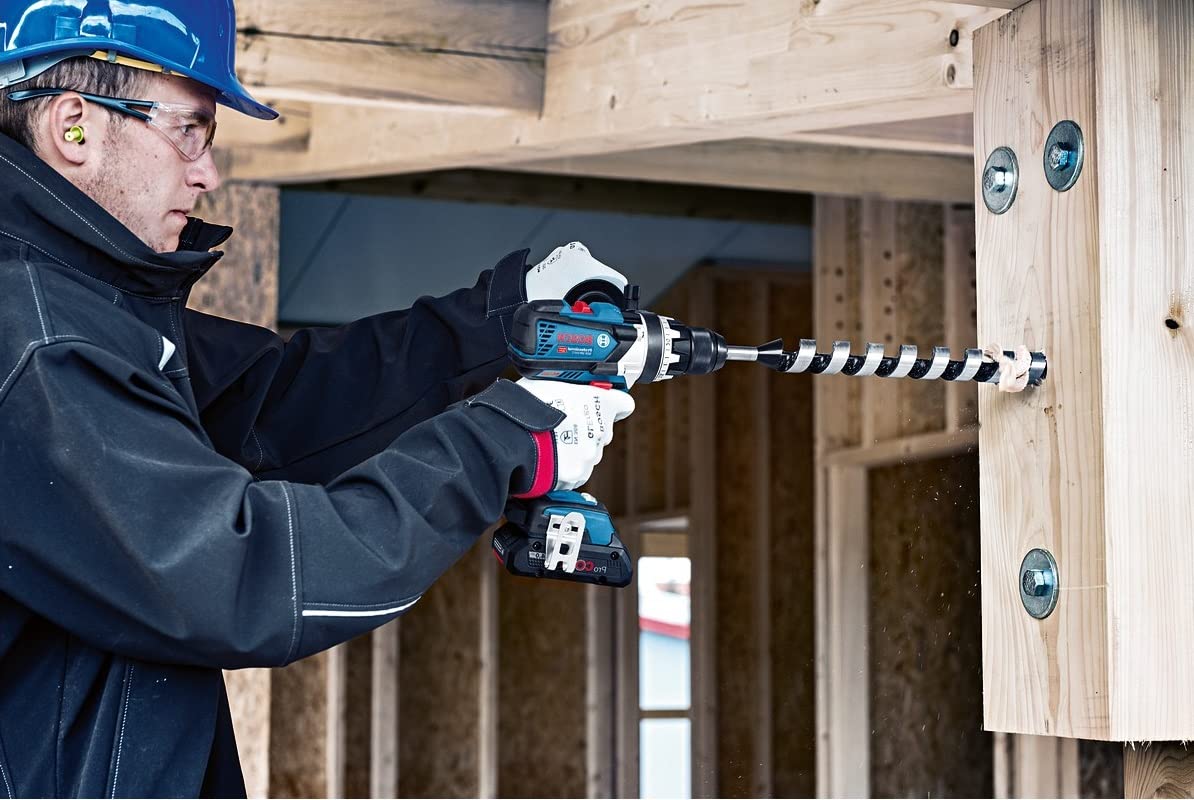 Bosch Professional 18V System perceuse-visseuse sans-fil GSR 18V-110 C (couple max. : 110 Nm, Ø vissage maxi : 12 mm, avec L-BOXX)