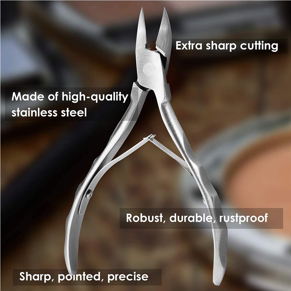 Tronchese Unghie Piedi Tagliaunghie Per Piedi Professionale In Acciaio - Foto 7