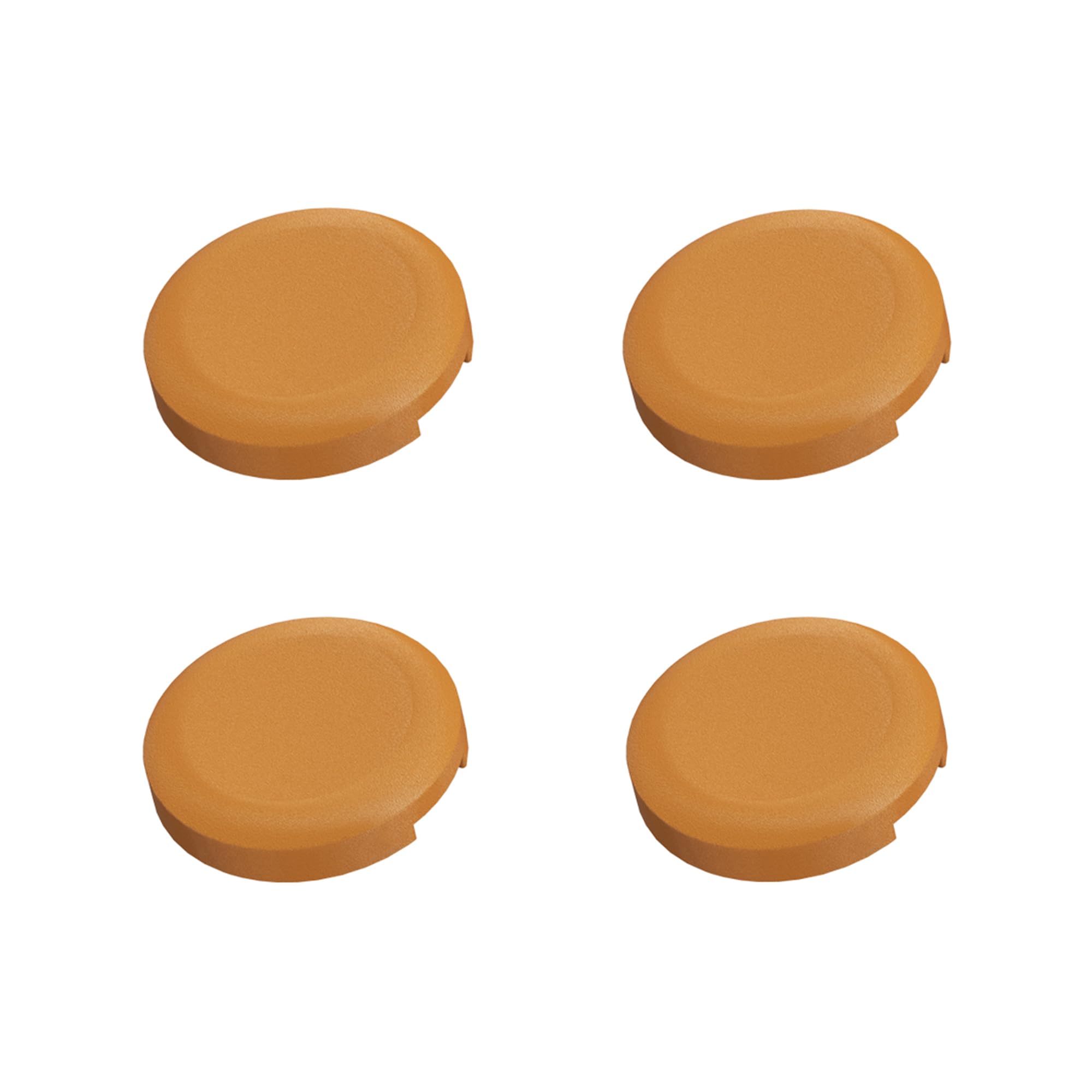 Leverless Controller Keycaps Replacement Button Caps,4PCS 23mm Arcade Replacement Hitbox Button Caps for Mechanical PushButtons,Caps for TTC/Cherry/Akko Switches Caps(Yellow)