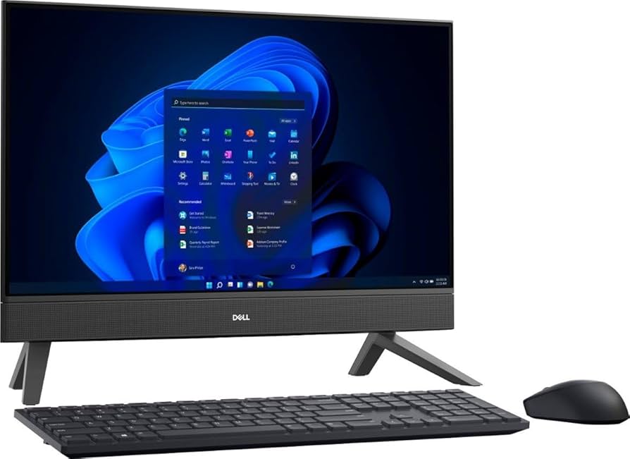 第12世代i3 Dell Inspiron24 5410 AIO Win11 Dell Inspiron 5410 All-in-One - 12th Gen i5-1235U, 16GB