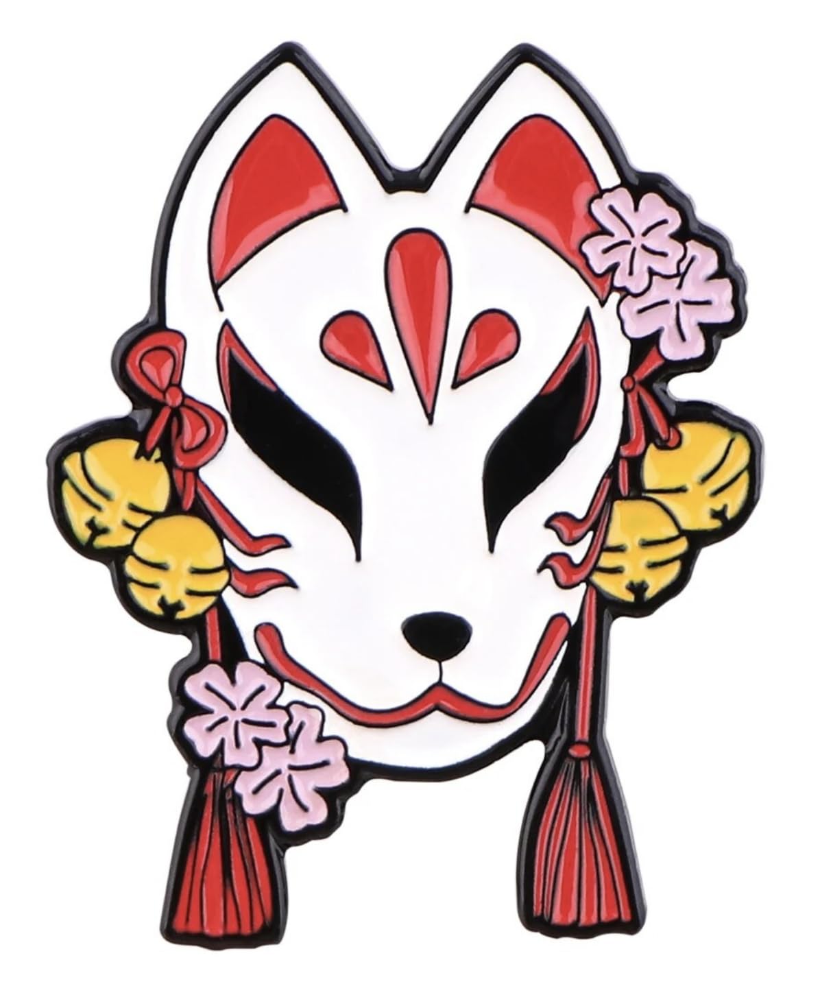 BABYL 金キツネ祭り 2017年 FOX MASK 新品未使用 Fox Kitsune Mask Japanese Cherry Blossom Japan Folklore 1.6